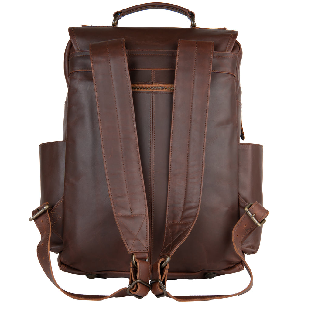 city beach leather backpacks Laptop Backpack, Backpack, Handmade Full Backpack with 2 different colors Women stylish Hand-stitched Leather Backpack, S Size/