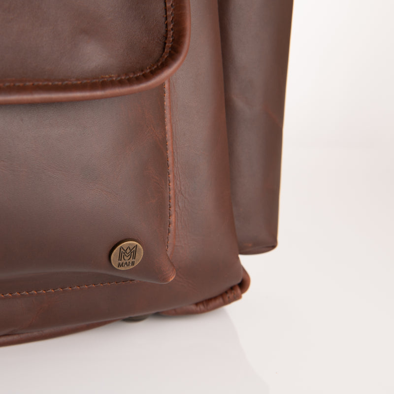 Leather Backpack For Men | 16