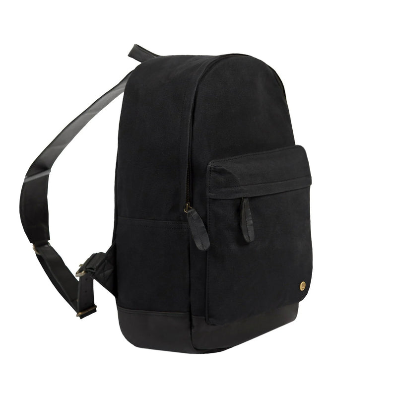 black canvas backpack mini The Classic Backpack - Black Canvas