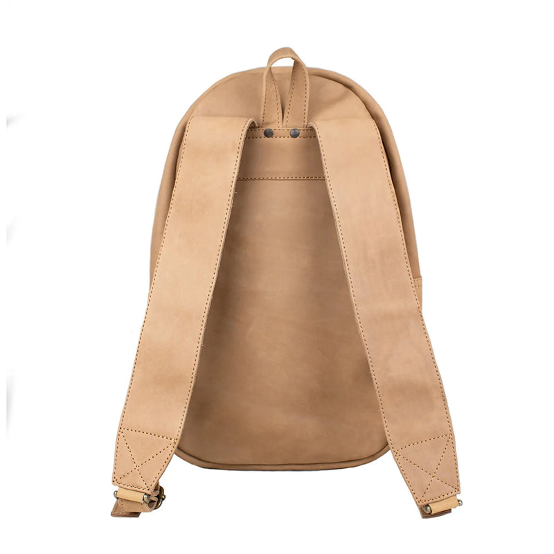 buy leather suede retro backpack The Classic Backpack - Cognac