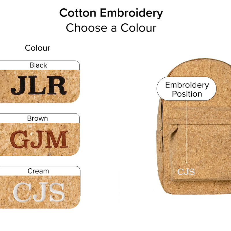 cork leather leaf backpack The Classic Backpack (Vegan)