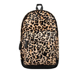 The Classic Cowhide Backpack (Leopard Print)