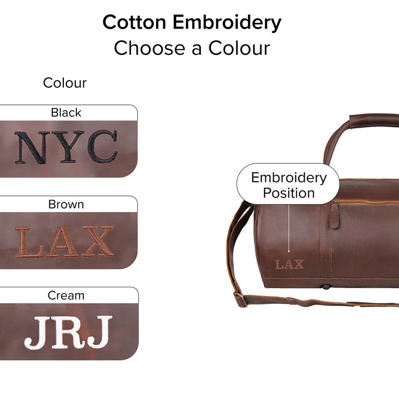 Leather Duffle Bag | Leather Weekender Bag | Leather Overnight Bag | Overnight Bags For Men