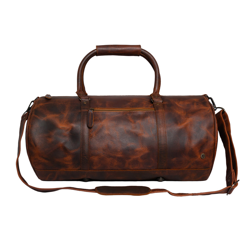 Leather Duffle Bag | Leather Weekender Bag | Leather Overnight Bag