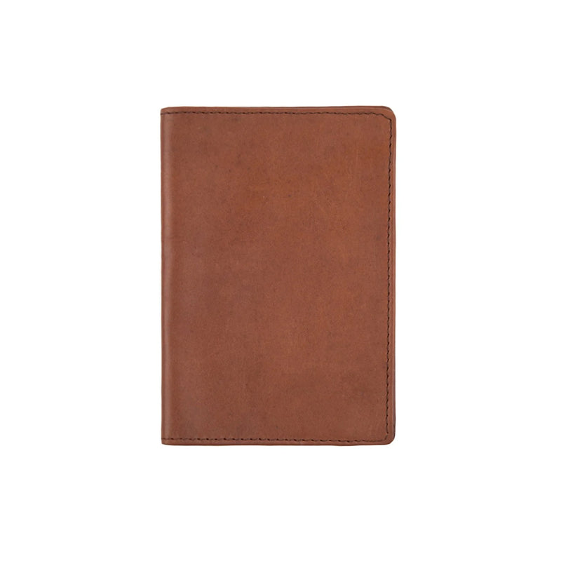 Personalised Brown Leather Passport Cover- Premium Travel