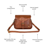 The Classic Saddle Bag (Brown)