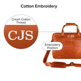 The Compact Laptop Satchel (Tan)