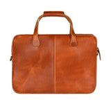 The Compact Laptop Satchel (Tan)