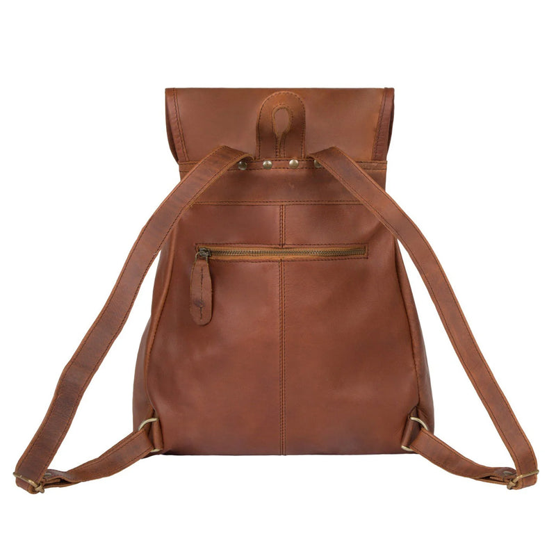 brown leather backpack polyvore Personalized Full Grain Leather Backpack in Brown – MAHI Leather