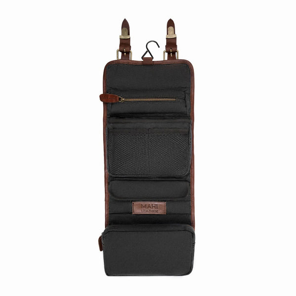 Best Leather Hanging Toiletry Bags for Travel | Best Leather Hanging Wash  Bag  MAHI Leather