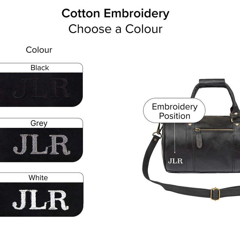 Mini Leather Duffle Handbag | The Mini Duffle by MAHI Leather