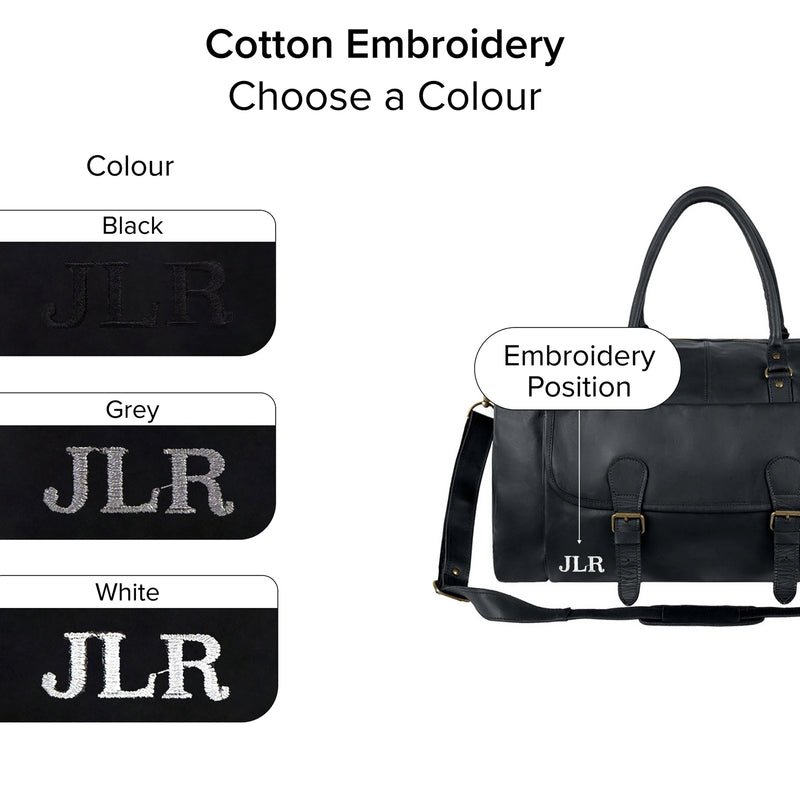 Leather Overnight Bag | Leather Weekender Bag | Overnight Bags For