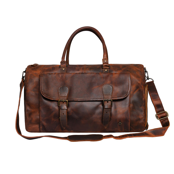 Leather Overnight Bag | Leather Weekender Bag | Overnight Bags For