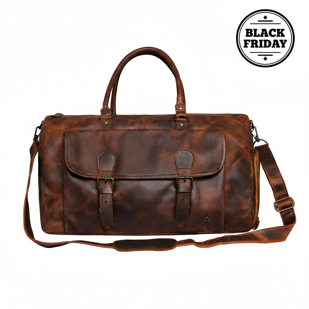 Leather, Suede Or Pony Hair Overnight Weekend Bags Travel Bags