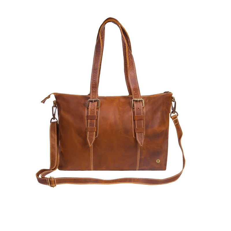 The MAHI Victoria Tote Handbag in Vintage Brown Leather – MAHI Leather