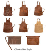 Branded Leather Aprons