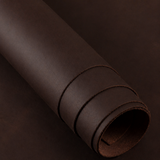 Heritage Brown Full-Grain Leather Side