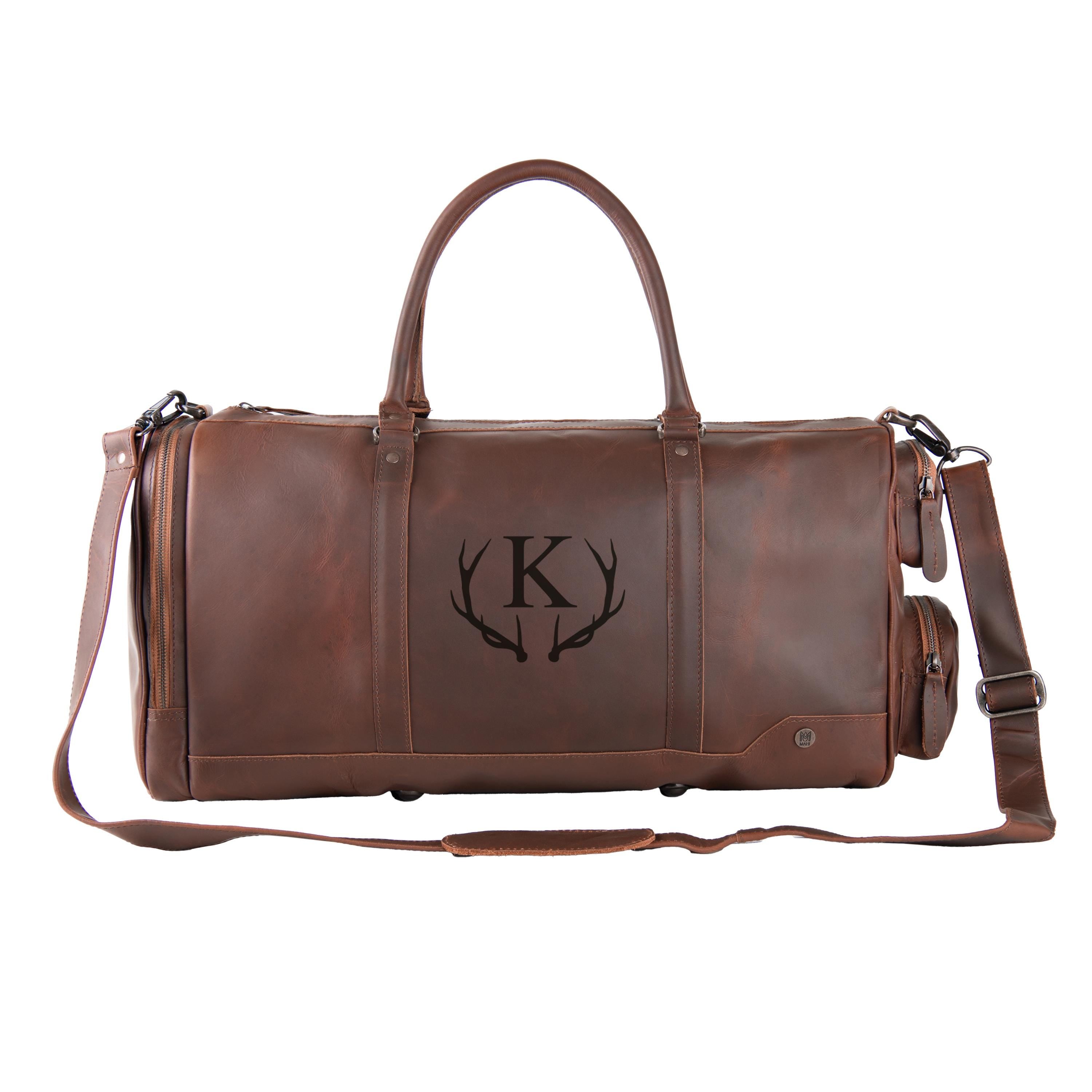 Leather, Suede Or Pony Hair Overnight Weekend Bags Travel Bags