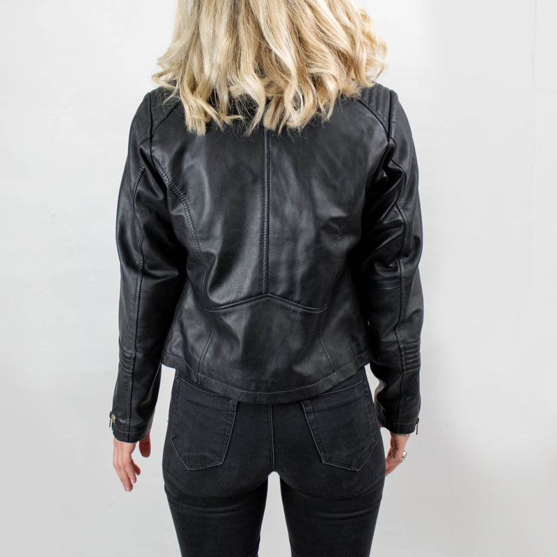 Branded Leather Jacket