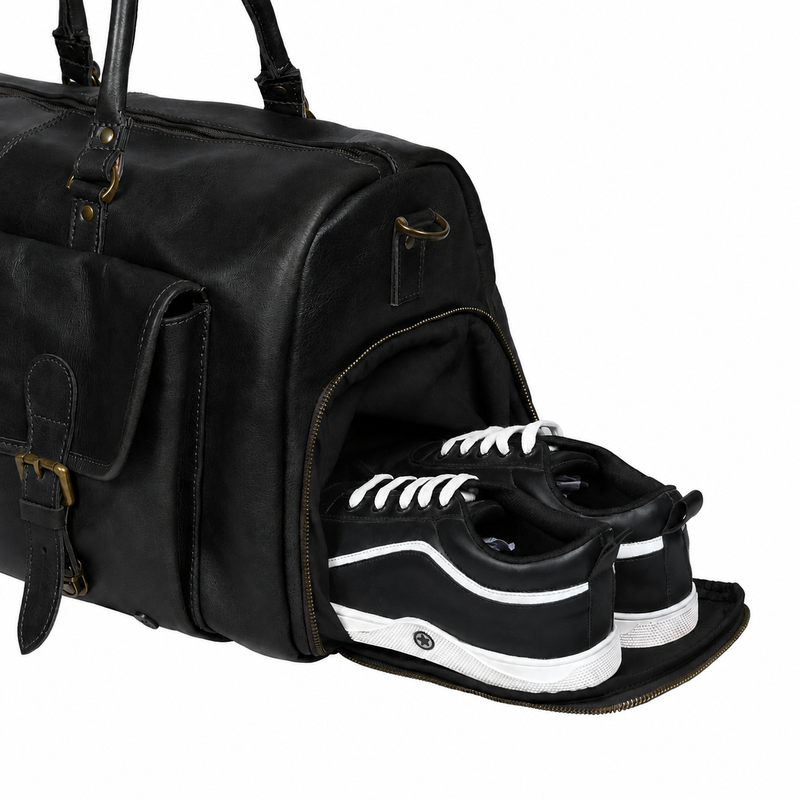 Leather Overnight Bag | Leather Weekender Bag | Overnight Bags For