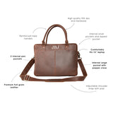 Branded Leather Satchels