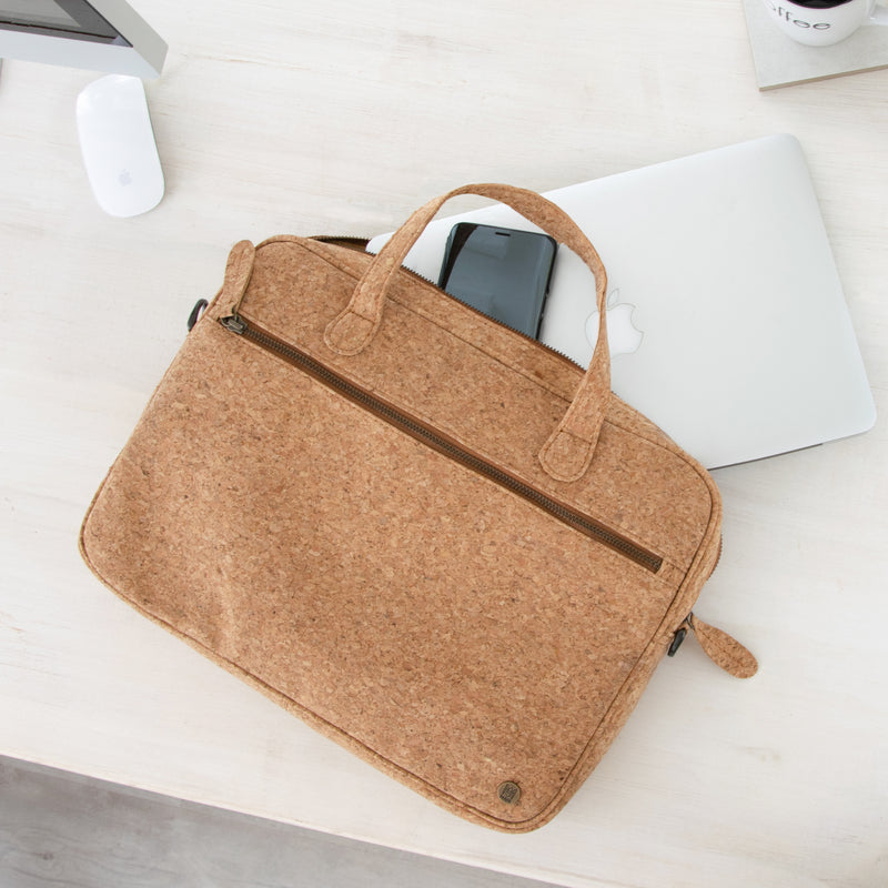 Laptop Bag in Vegan Leather –