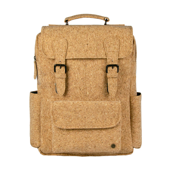 Vegan Cork Backpack For Work, College, School