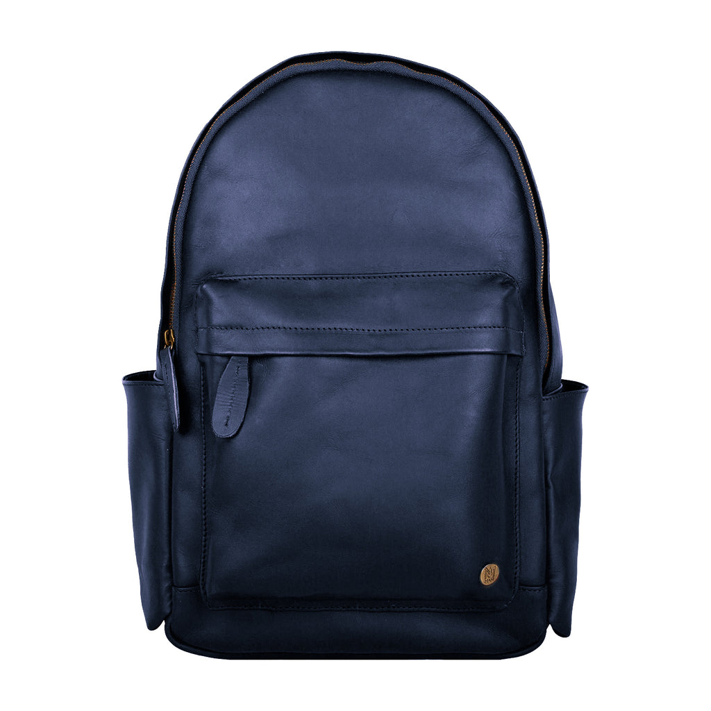 beautiful tan leather backpack Backpack, multiple pockets and zipper by OAK & ELK 3 interior pockets D Herschel Supply Co. Retreat Please Select Color::Honey