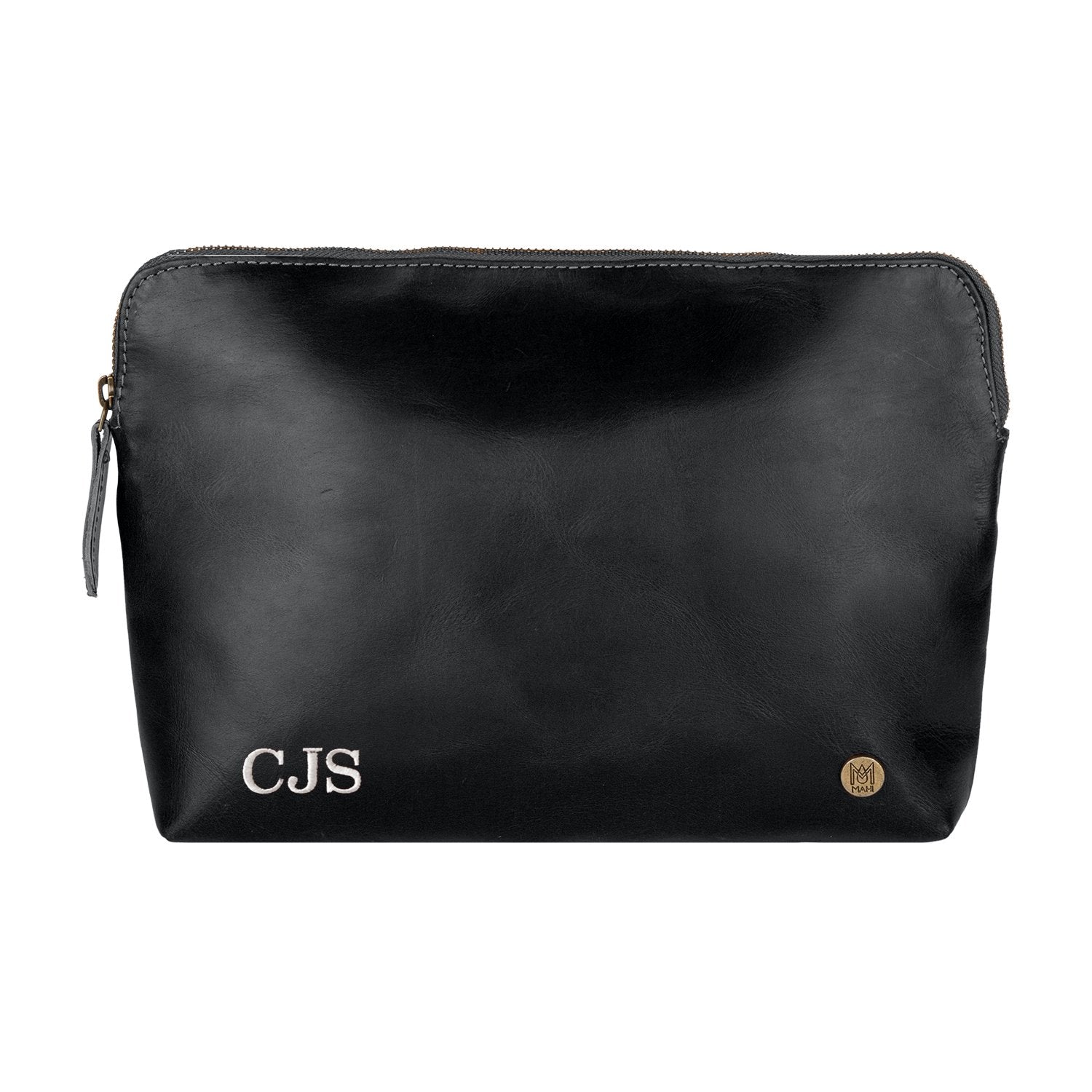 Premium Large Hold All Cosmetic Bag in Black