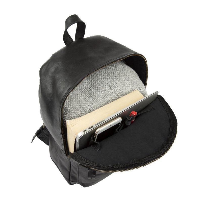 Traditional Black Leather Satchel Messenger Bag Book Bag 