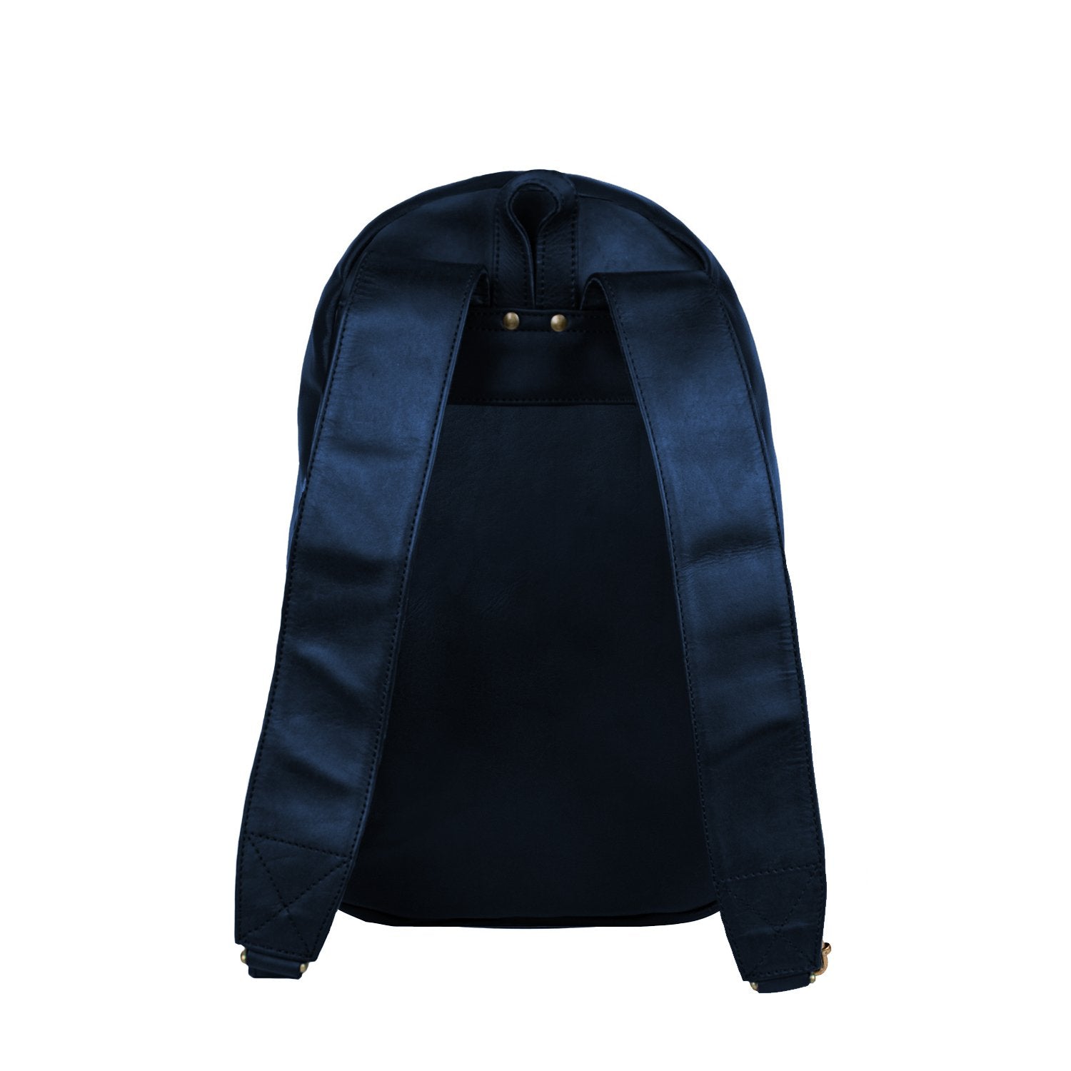 Classic Navy Leather Backpack For Work or College | Back to School – MAHI Leather