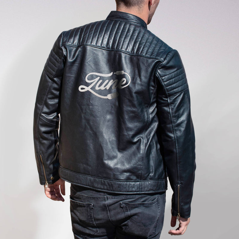 Branded Leather Jackets Corporate Gift Brand With Logo Company Events MAHI Leather