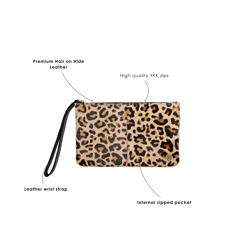 Leopard Print Clutch Animal Print Lover Clutch Beach Bag -  in 2023
