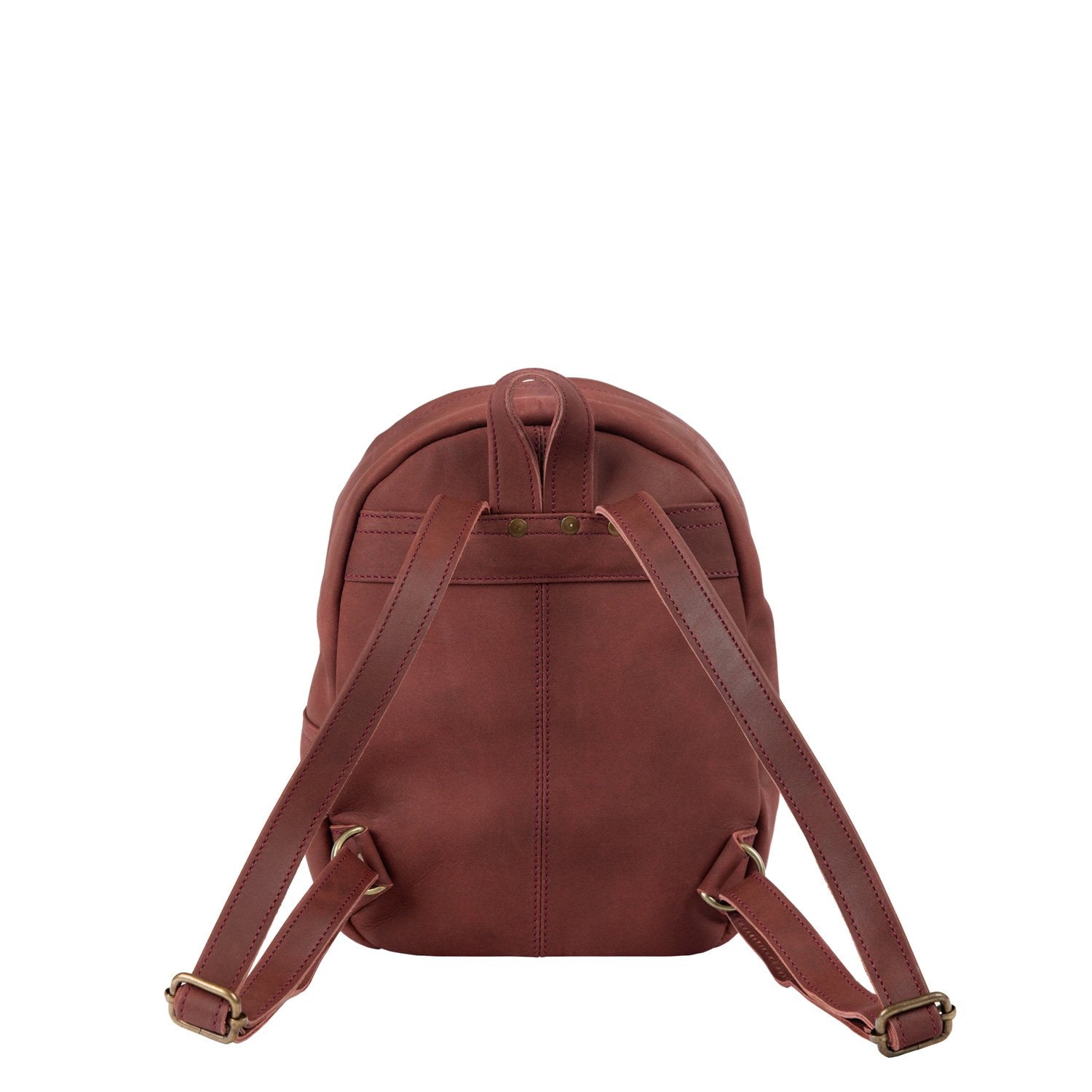 Mini Suede Red Maroon Leather Backpack – MAHI Leather
