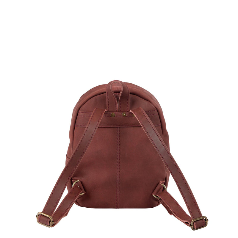deep red leather backpack Mini Suede Red Maroon Leather Backpack – MAHI Leather
