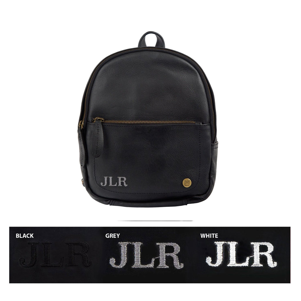 black butter leather mini backpack The Mini Backpack