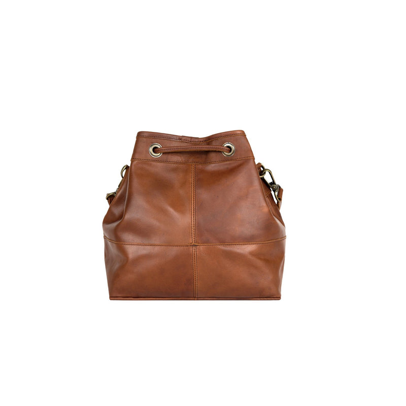 dasein fashion leather convertible drawstring bucket bag and backpack Personalised Brown Leather Bucket Bag -Drawstring Tote Bag for Women – MAHI Leather