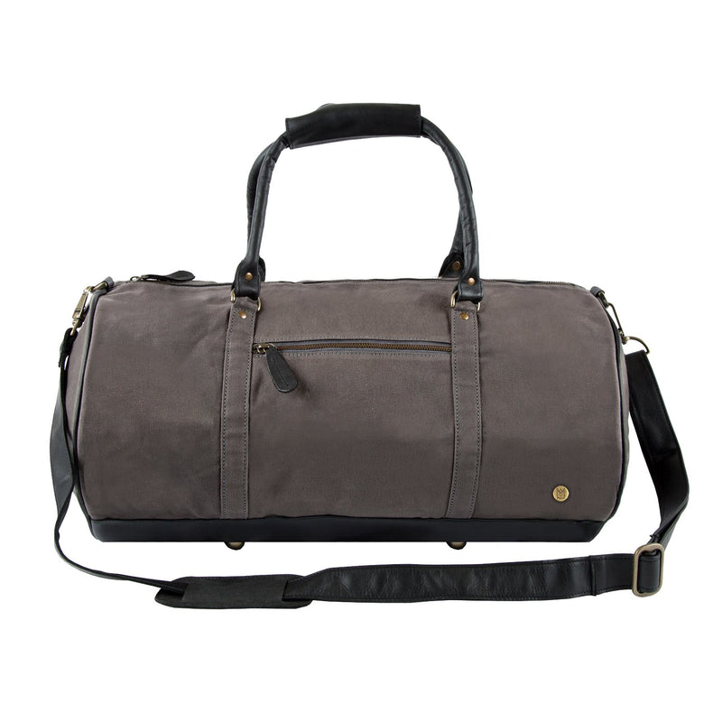 Canvas and leather gym bag Outlet