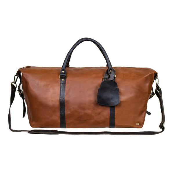Leather or Canvas Weekender / Overnight Luggage Bags – LeatherNeo