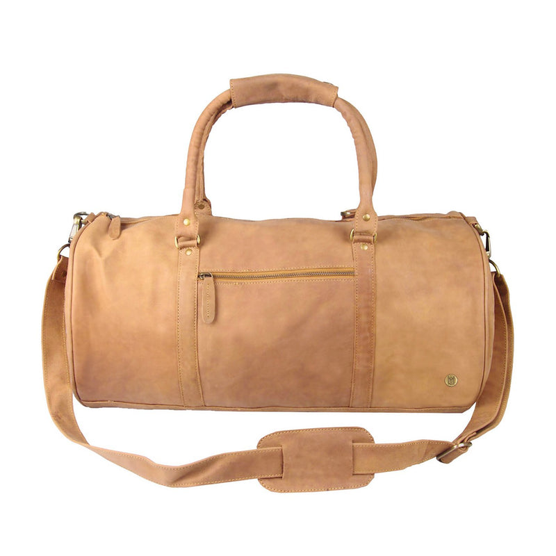 Suede leather duffle bag Clearance